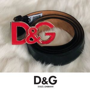 ⚜️Dolce & Gabbana⚜️ High Waisted Logo Belt